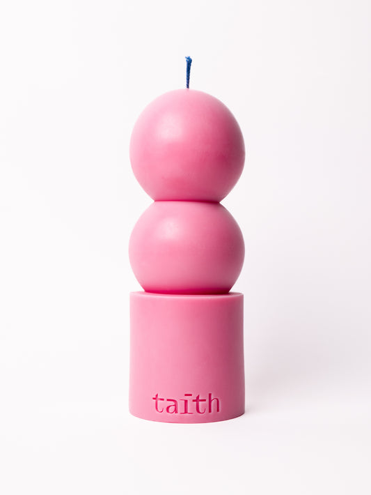 Lilu Candle Pink
