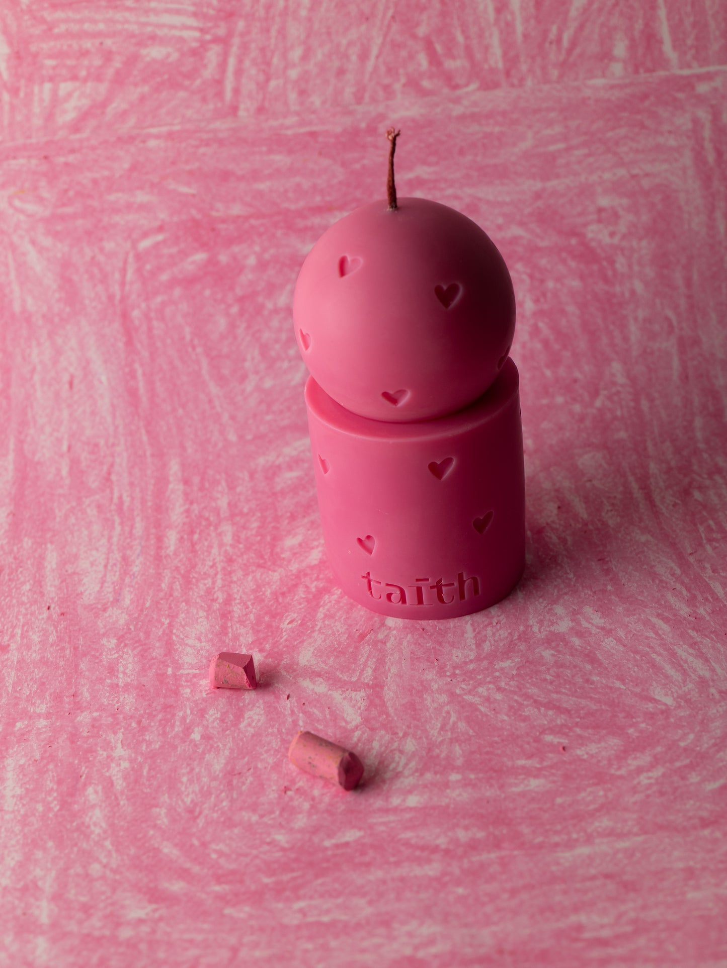 Heart Lulu Candle