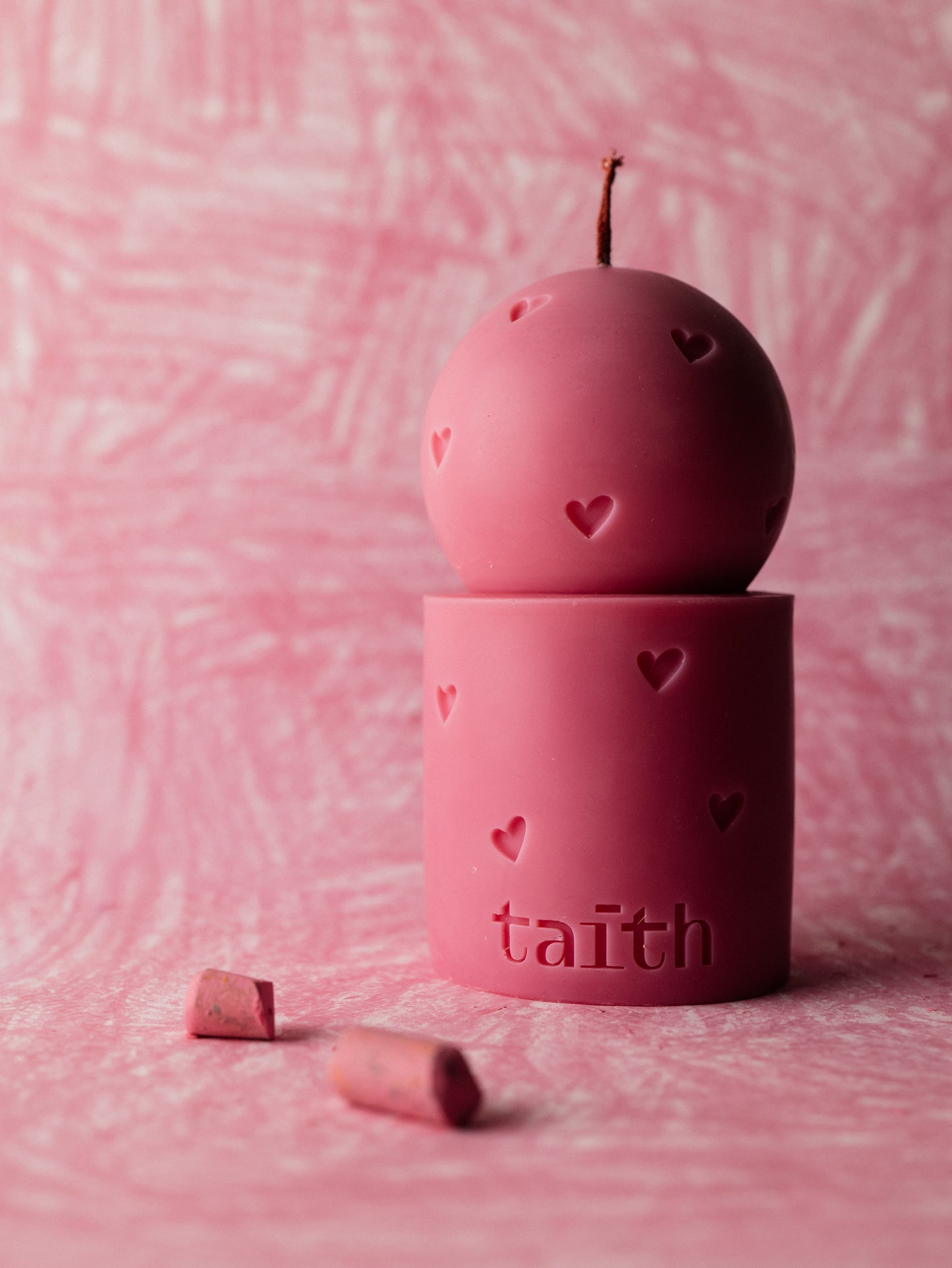 Heart Lulu Candle