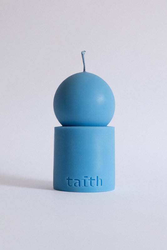 Lulu Candle Baby Blue