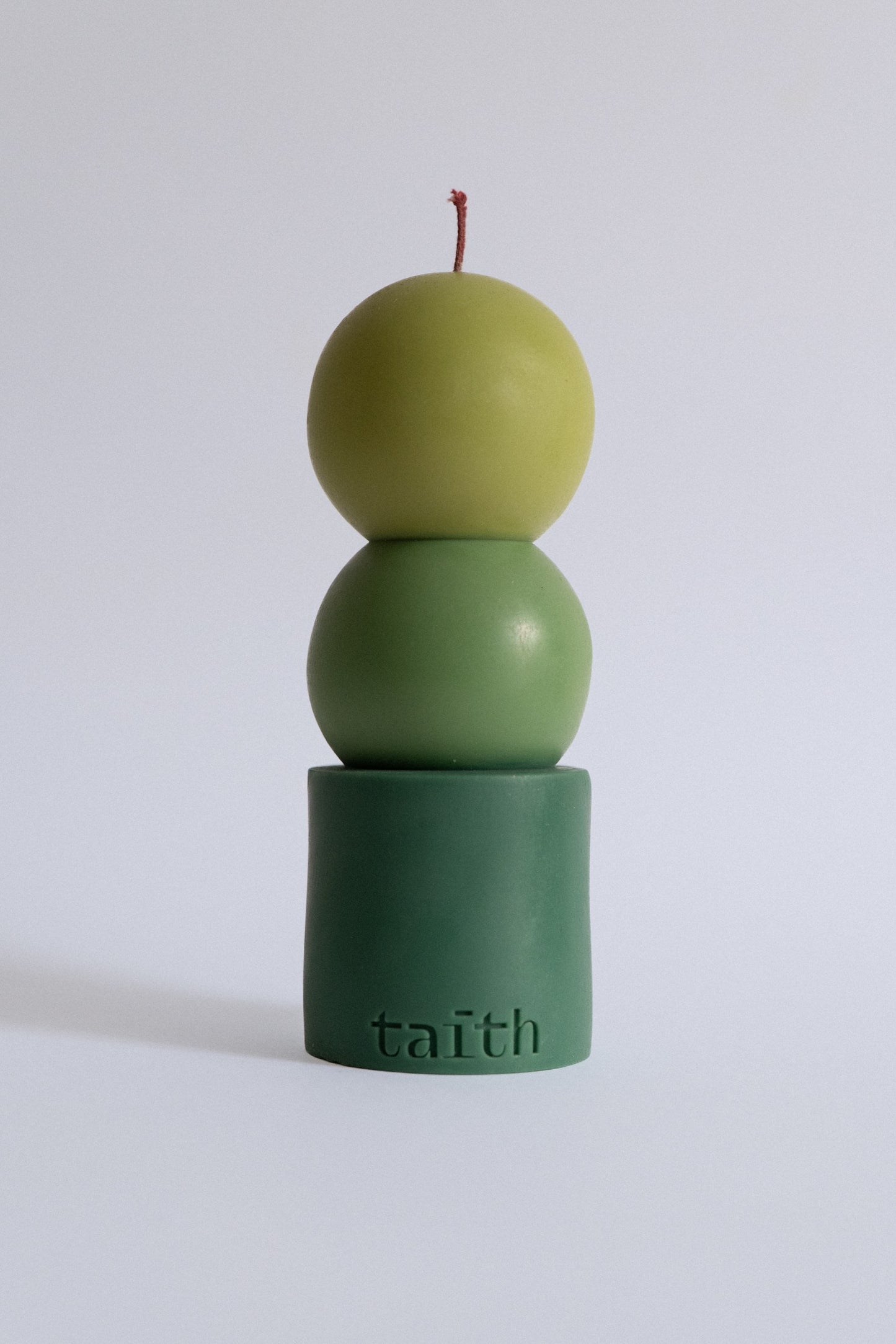 Lilu Candle Multi Green