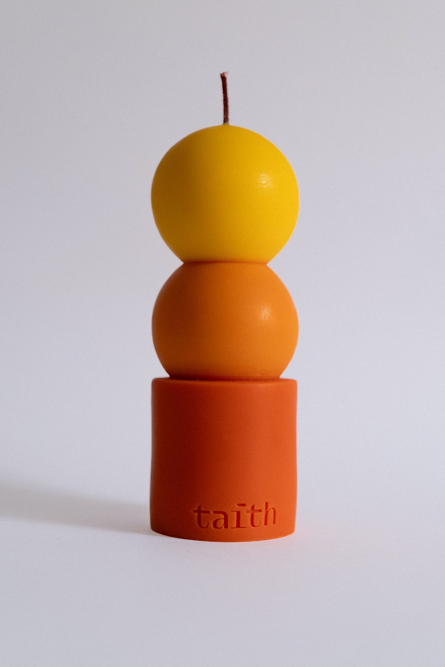 Lilu Candle Multi Yellow