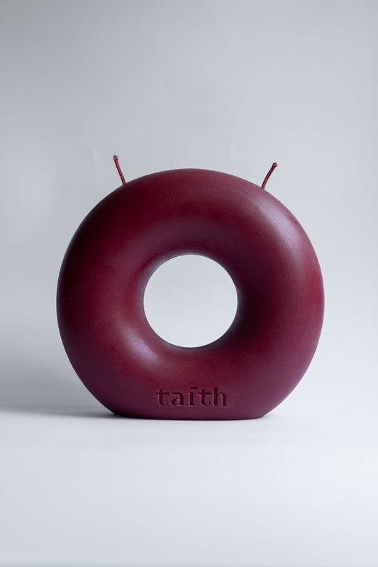 Mo Candle Bordo