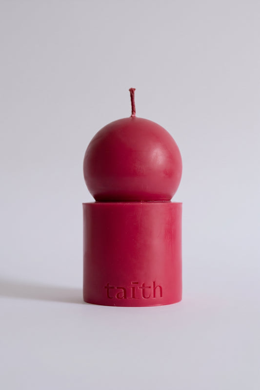 Lulu Candle fuxia