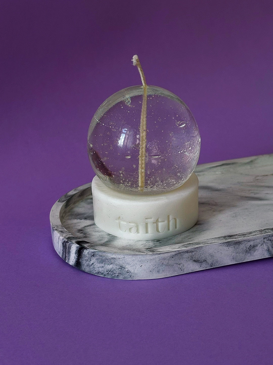 Jelly Fish Transparent Candle limited edition