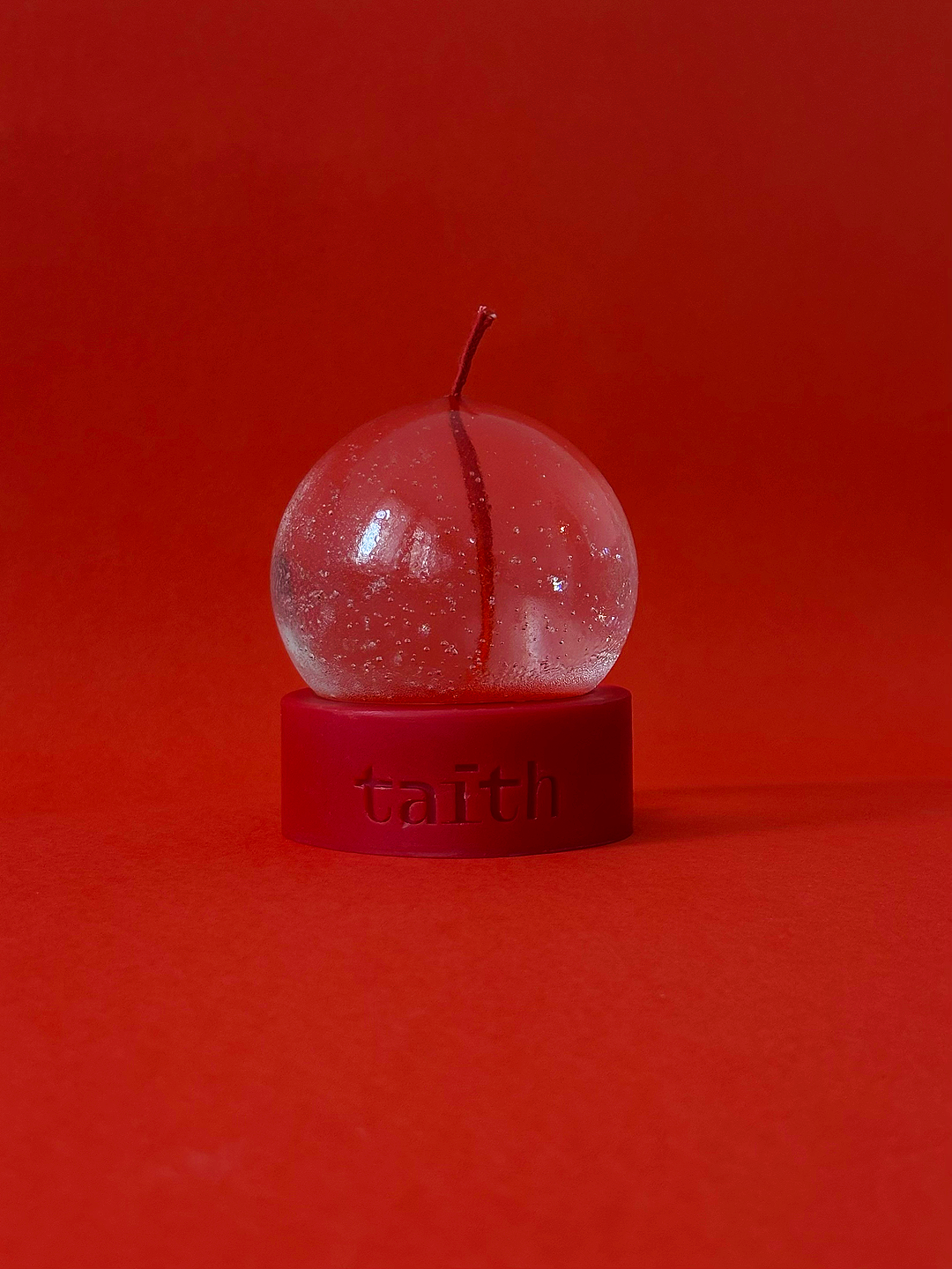 Jelly Fish Transparent Candle limited edition