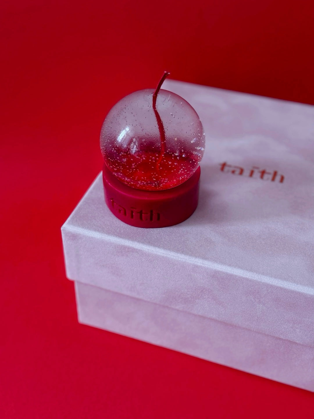 Jelly Fish Transparent Candle limited edition