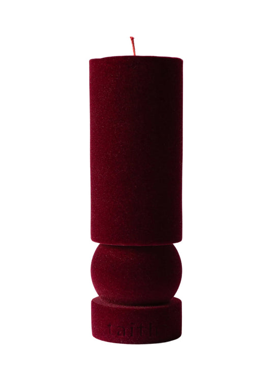Ninu Bordo Velvet Candle